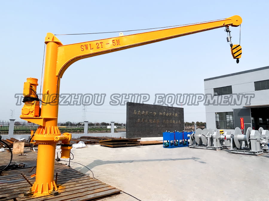 2T-5M Straight Boom Crane