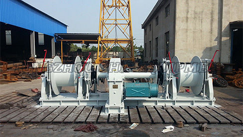 Electric Combined Windlass And Mooring Winch